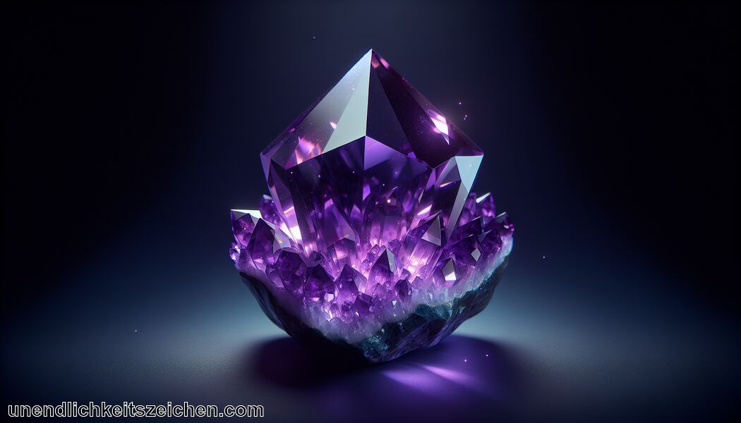 Harmonisierung von Körper und Geist   - Amethyst Wirkung » Spiritualität und innere Ruhe finden  